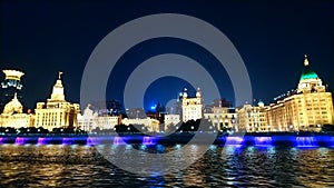 Beautiful night view on the sea