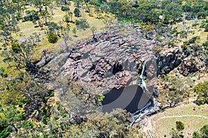 Beautiful Nigretta Falls in Victoria, Australia.