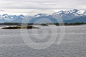 Beautiful norwegian fjord landscape - Andalsnes