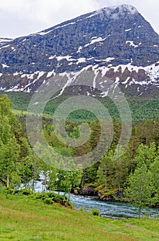 Beautiful norwegian fjord landscape - Andalsnes