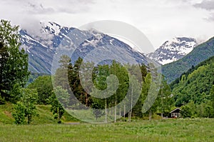 Beautiful norwegian landscape - Andalsnes - Norway