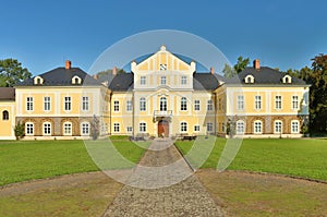 Beautiful Nova Horka castle in Czech republic