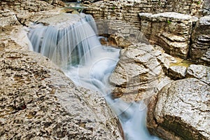 beautiful Okatse canyon in Georgia