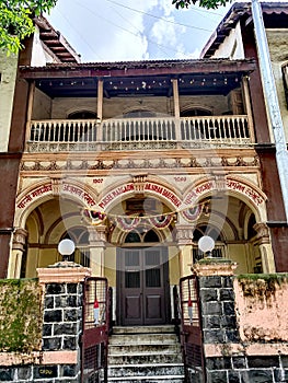 Beautiful old building near Dockyard Road station, Mumbai.