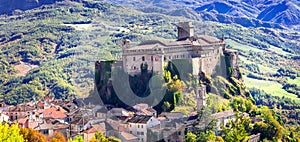 Beautiful old castle,Bardi,Emilia Romagna,Italy.