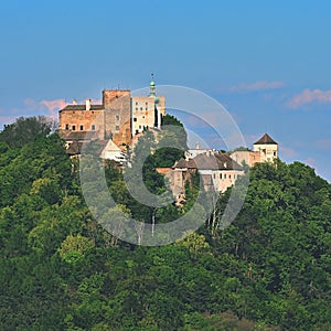 Beautiful old castle Buchlov. South Moravia-Czech Republic-Europe.