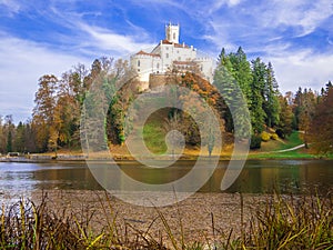 A beautiful old castle Trakoscan