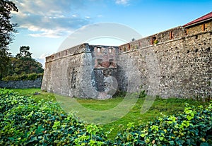 Beautiful old castle in Uzhgorod.