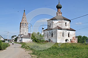 Beautiful old Church on a Sunny day. Suzdal, Russia