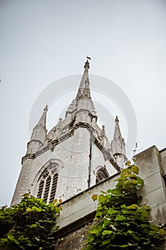 A beautiful old church transformed into public park in London.