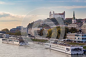 Beautiful old city of Bratislava, Slovakia