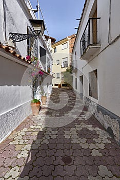 Beautiful old city Marbella in Spain