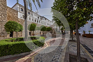 Beautiful old city Marbella in Spain