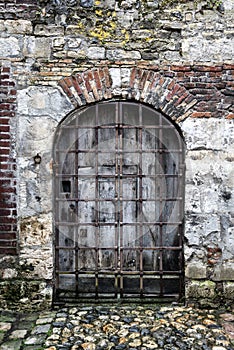 Beautiful Old Doorway in Honfleur Normandy