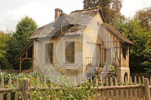 Beautiful old house with the fence