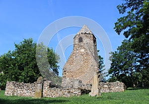 Beautiful ruins at Avas photo