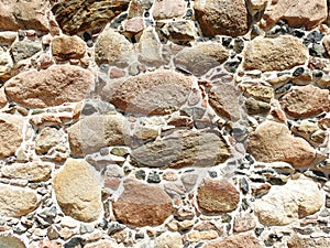 Old stones wall texture