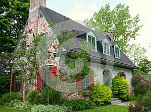 Beautiful old stucco residence