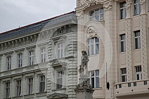 Beautiful Old Town in Bratislava city in Slovakia