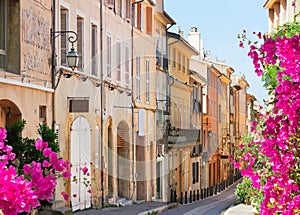 Beautiful old town of Provence photo
