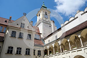 Beautiful Old Town Square in Bratislava, Slovakia