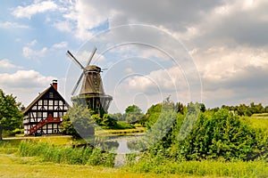 Beautiful old windmill