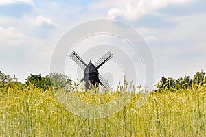 Beautiful old windmill