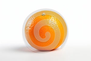 Orange fruit on white