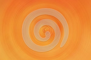 Beautiful orange smooth spiral circles background