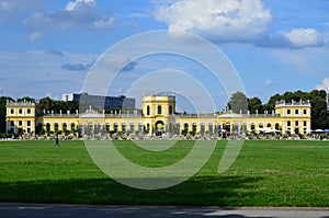 The Orangerie castle in Kassel, Germany