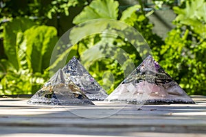 Beautiful Orgone Generator Pyramids