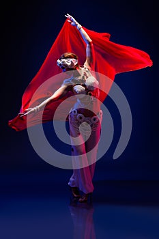 Beautiful oriental dancer