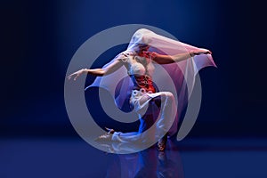 Beautiful oriental dancer