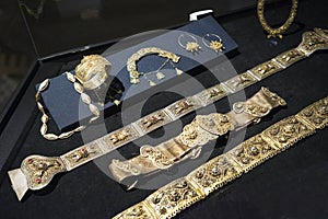 Beautiful Oriental Turkish gold and silver bracelets handmade