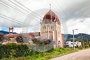 The beautiful Our Lady of the Miracle Parish located on Tunja Sogamoso road photo