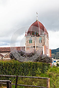 The beautiful Our Lady of the Miracle Parish located on Tunja Sogamoso road photo