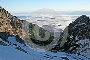 Krásny výhľad vo Vysokých Tatrách, Slovensko