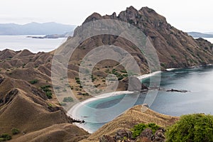 Padar Island in Labuan Bajo, Flores Indonesia photo