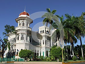 Beautiful palace in Cienfuegos photo