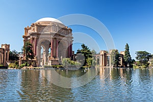 Beautiful Palace of Fine Arts