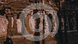 Beautiful Pallava architecture & exclusive sculptures at The Kanchipuram Kailasanathar temple, Oldest temple in Kanchipuram