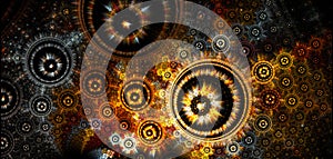 Beautiful pandemonium pattern