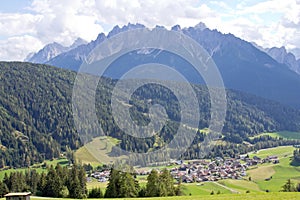Village Wahlen near Toblach in South Tyrol, Italy photo