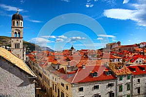 Beautiful panorama of Dubrovnik