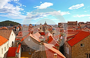 Beautiful panorama of Dubrovnik, Croatia