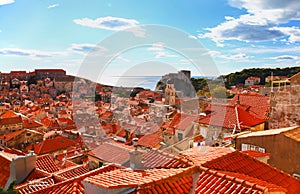 Beautiful panorama of Dubrovnik, Croatia