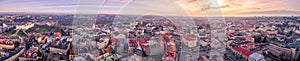 The beautiful panorama of Lublin