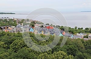 Beautiful panorama of Tallin, Estonia