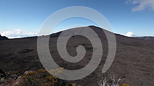 Beautiful panoramas of volcano on Reunion island.