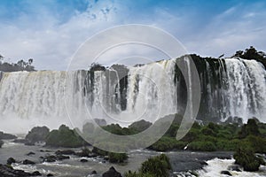Beautiful view of IguazÃÂº Falls photo